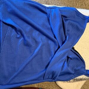 Lands' End Women's Blue Tankini